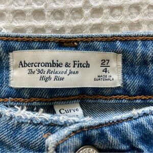 Abercrombie & Fitch 90’s Relaxed High Rise Jeans 27L